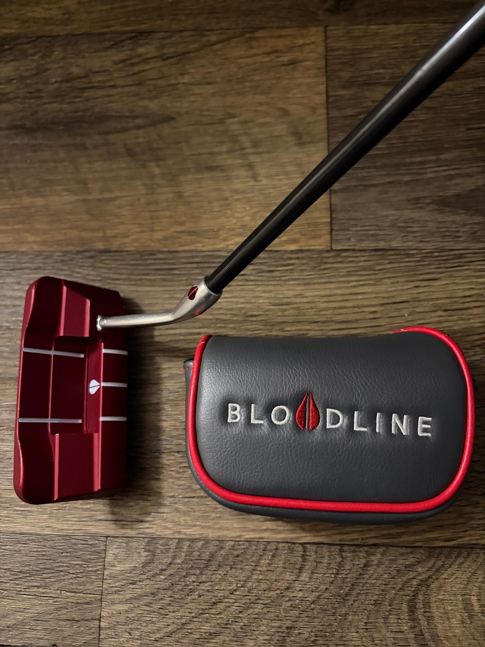 Bloodline freestanding Putter R1-J Red 34In RH